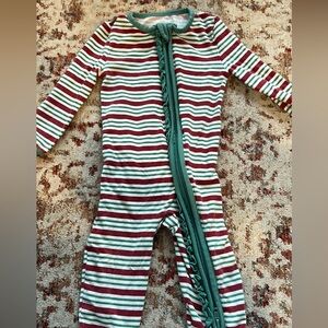 Striped bamboo pajamas